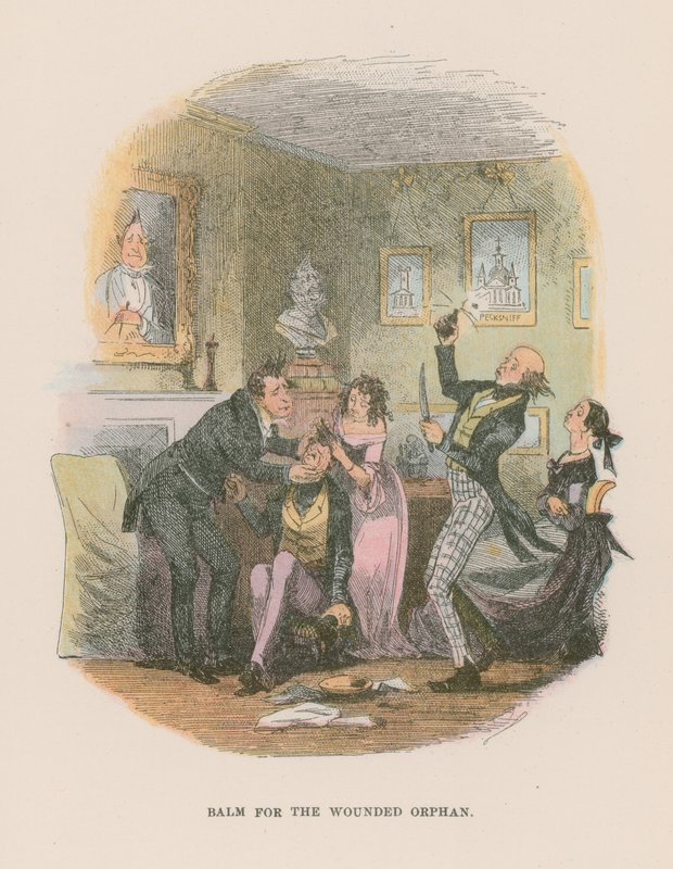 Illustration für Martin Chuzzlewit von Hablot Knight Browne