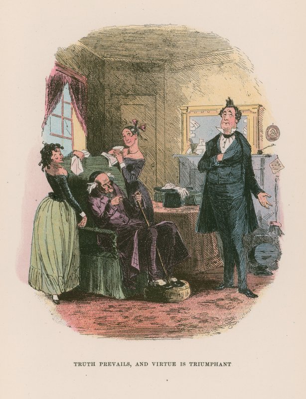 Illustration für Martin Chuzzlewit von Hablot Knight Browne