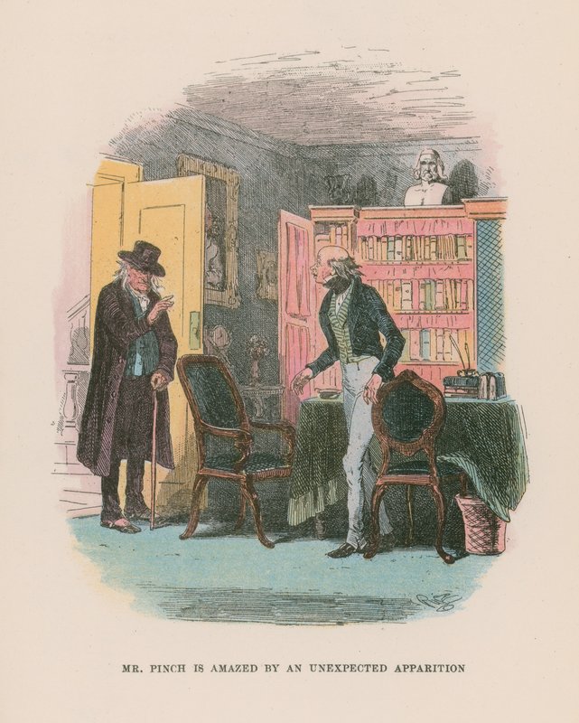 Illustration für Martin Chuzzlewit von Hablot Knight Browne