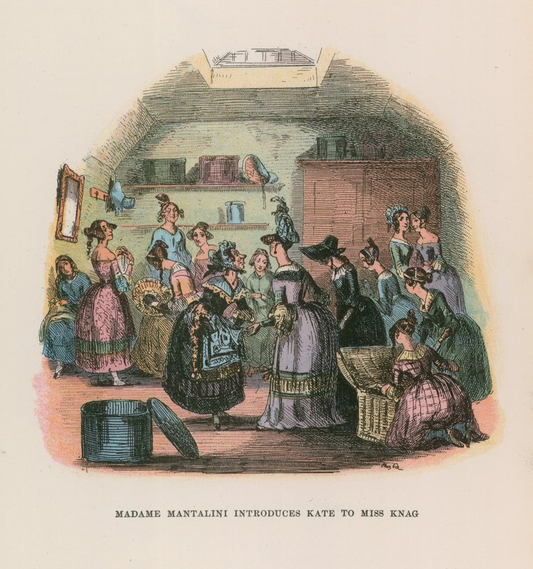 Illustration für Nicholas Nickleby von Hablot Knight Browne
