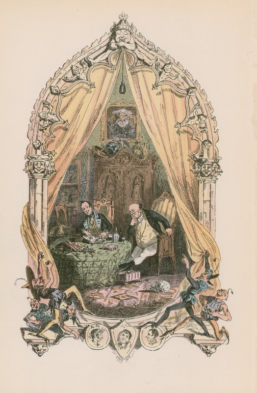 Illustration für Pickwick Papers von Hablot Knight Browne