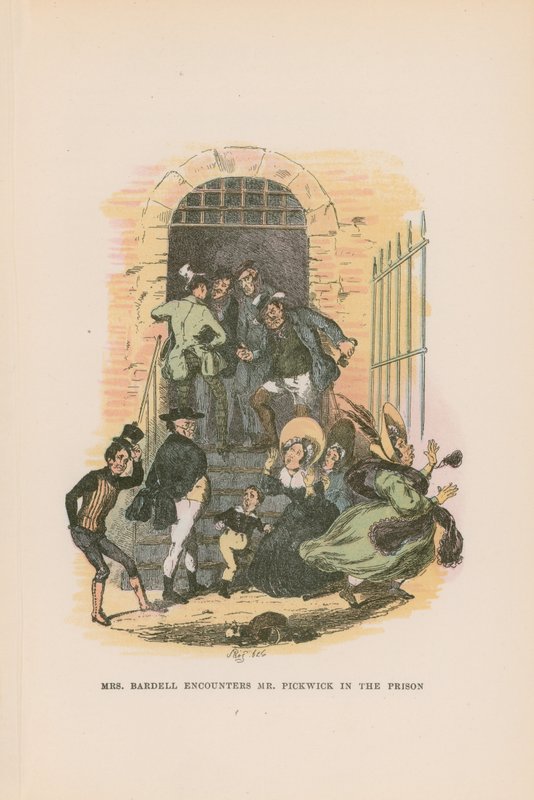 Illustration für Pickwick Papers von Hablot Knight Browne