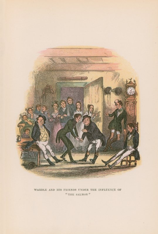 Illustration für Pickwick Papers von Hablot Knight Browne