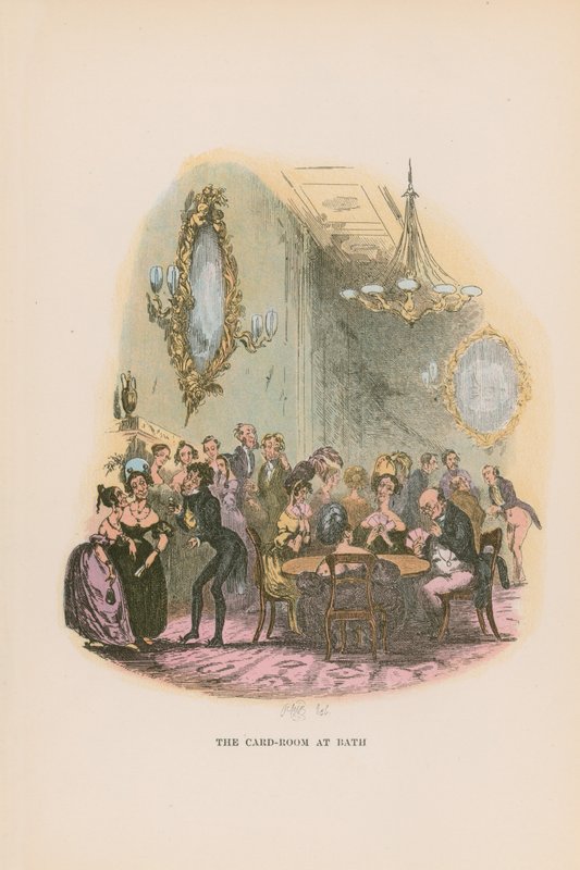Illustration für Pickwick Papers von Hablot Knight Browne