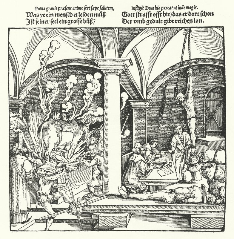 Folter von Hans (after) Burgkmair