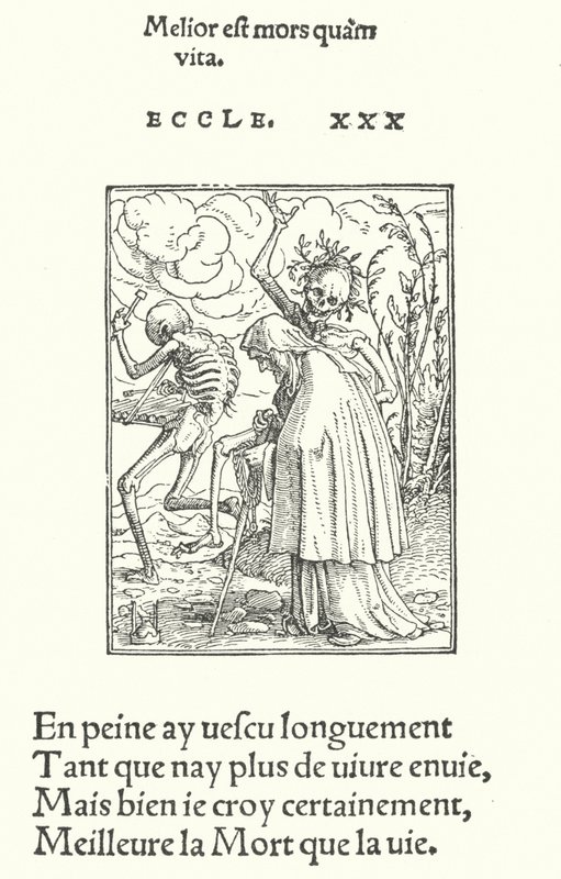 Die alte Frau von Hans (after) Holbein the Younger