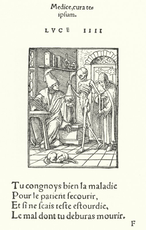 Der Arzt von Hans (after) Holbein the Younger