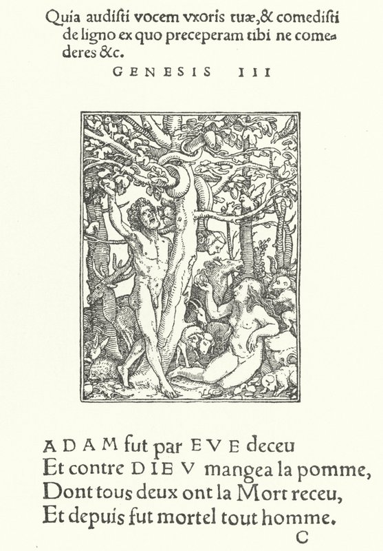 Die Versuchung von Hans (after) Holbein the Younger