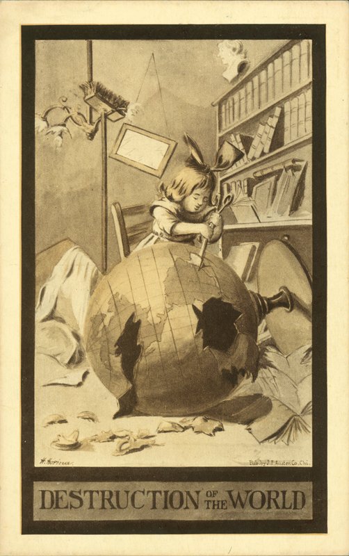 Zerstörung der Welt von Hans Horina