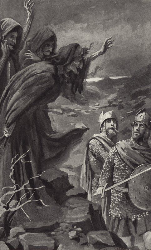 Heil dir! König, der du künftig sein wirst! von Harold Copping