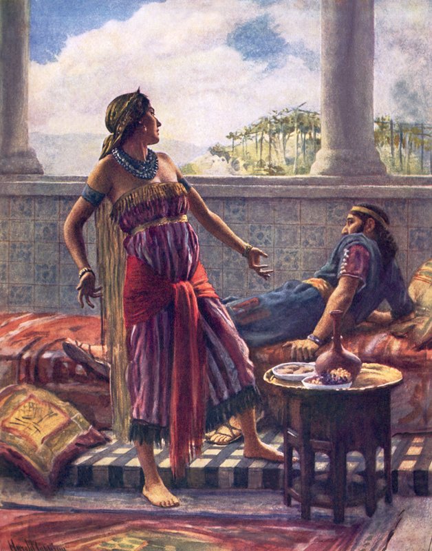 Isebel von Harold Copping