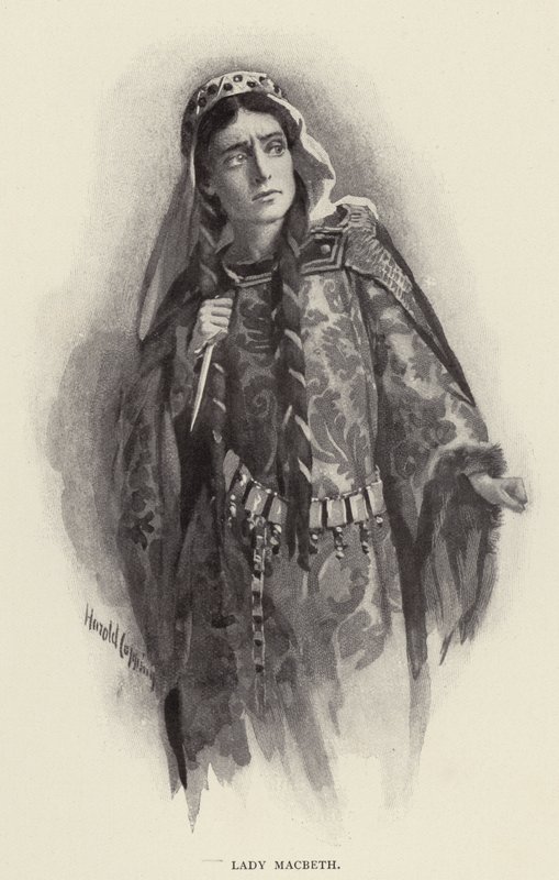 Lady Macbeth von Harold Copping