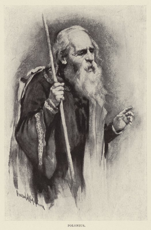 Polonius von Harold Copping