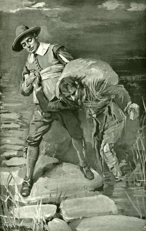 Der Sumpf der Verzweiflung von Harold Copping