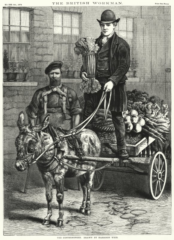 Der Straßenhändler von Harrison William Weir