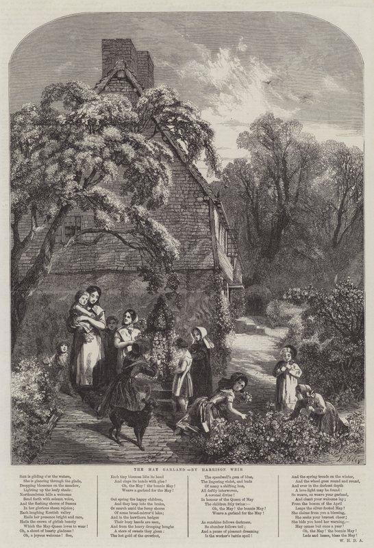 Der Maikranz von Harrison William Weir