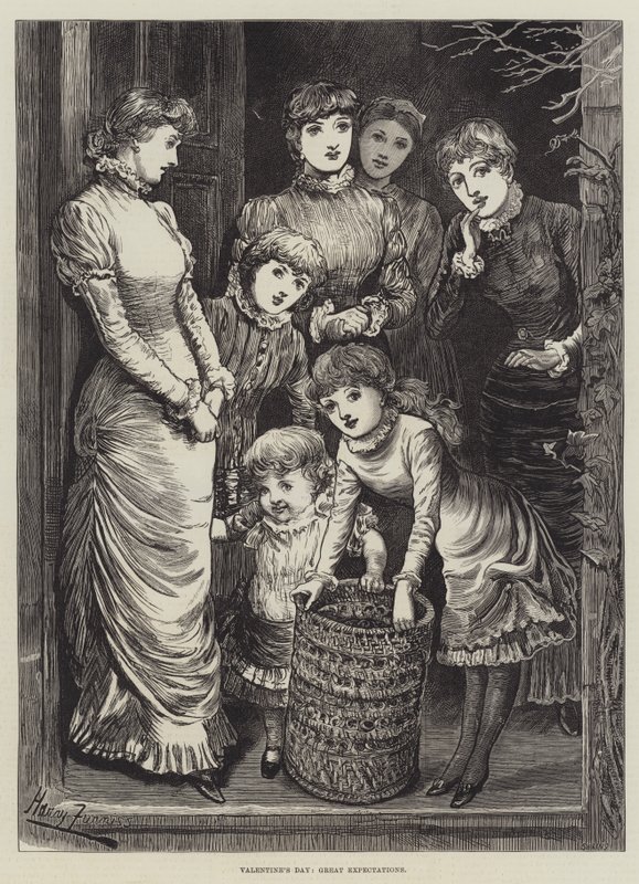 Valentinstag, Große Erwartungen von Harry Furniss