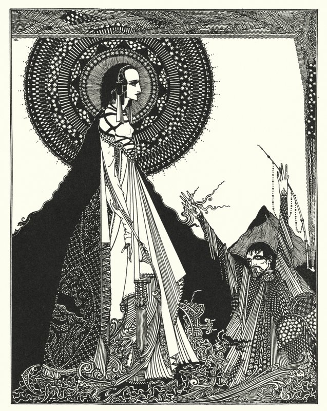 Edgar Allan Poe: Ligeia von Harry Clarke