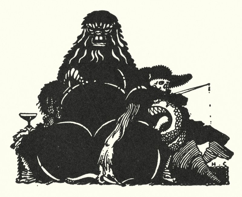 Edgar Allan Poe: Die schwarze Katze von Harry Clarke