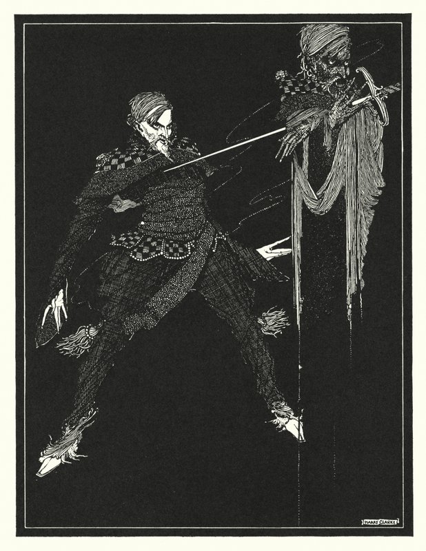 Edgar Allan Poe: William Wilson von Harry Clarke