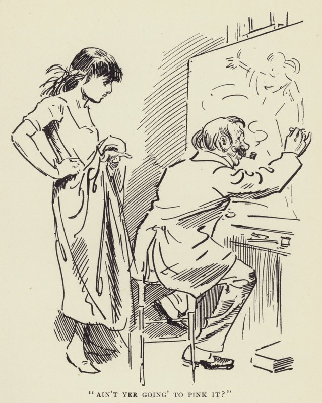 Gehst du nicht pinkeln? von Harry Furniss