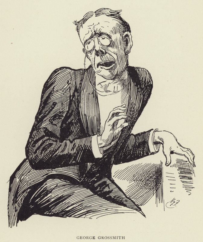 George Grossmith von Harry Furniss