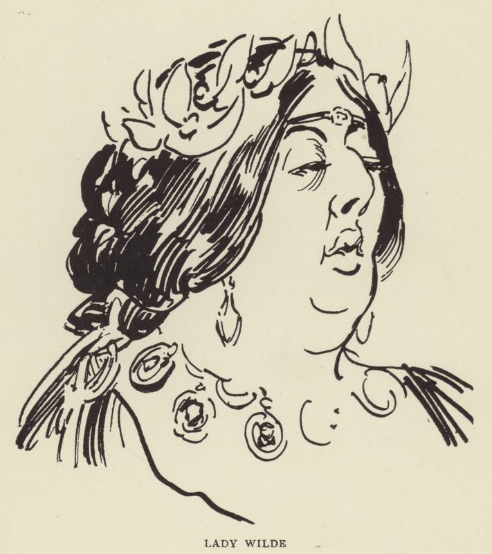 Lady Wilde von Harry Furniss