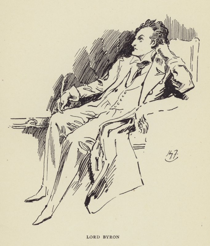 Lord Byron von Harry Furniss