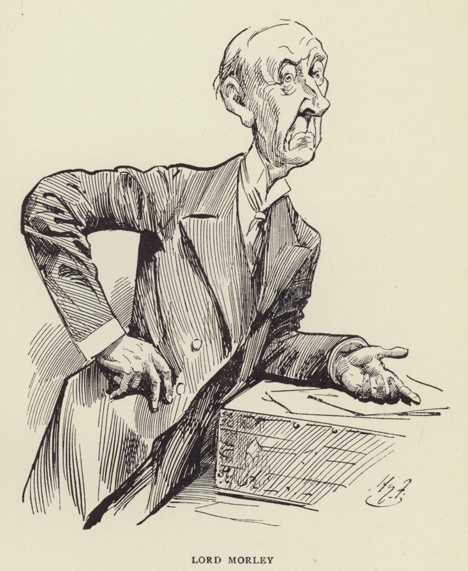 Lord Morley von Harry Furniss