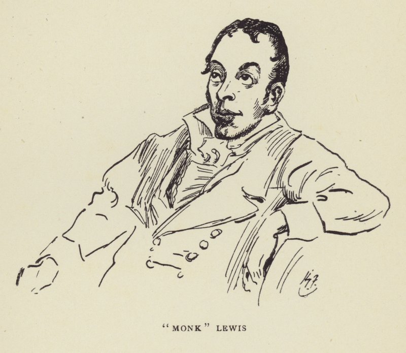Monk Lewis von Harry Furniss