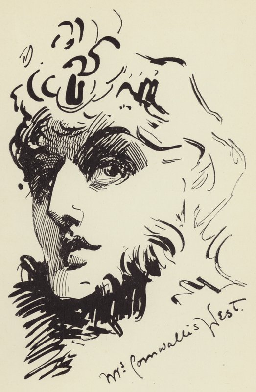 Mrs Cornwallis West von Harry Furniss
