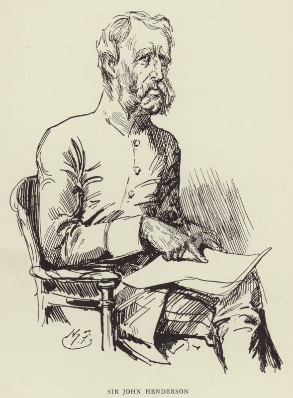 Sir John Henderson von Harry Furniss
