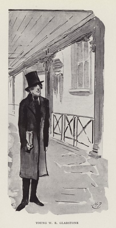 Junger W. E. Gladstone von Harry Furniss