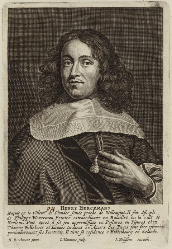 Porträt von Hendrick Berckman von Hendrick Berckman