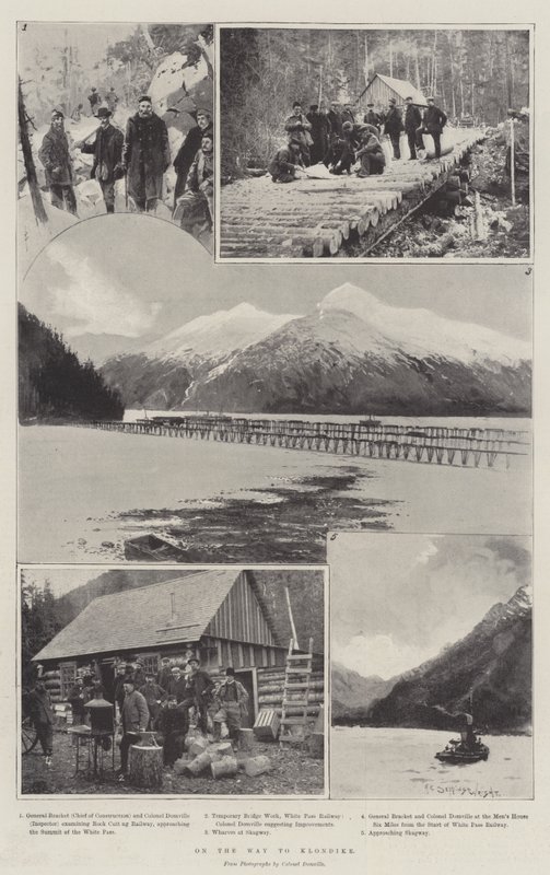 Auf dem Weg nach Klondike von Henry Charles Seppings Wright