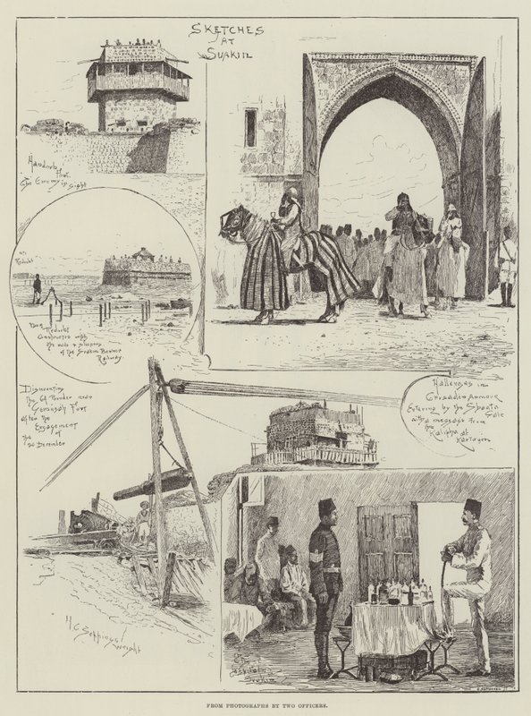 Skizzen in Suakin von Henry Charles Seppings Wright