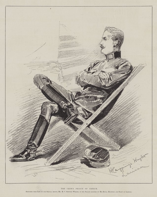 Der Kronprinz von Griechenland von Henry Charles Seppings Wright