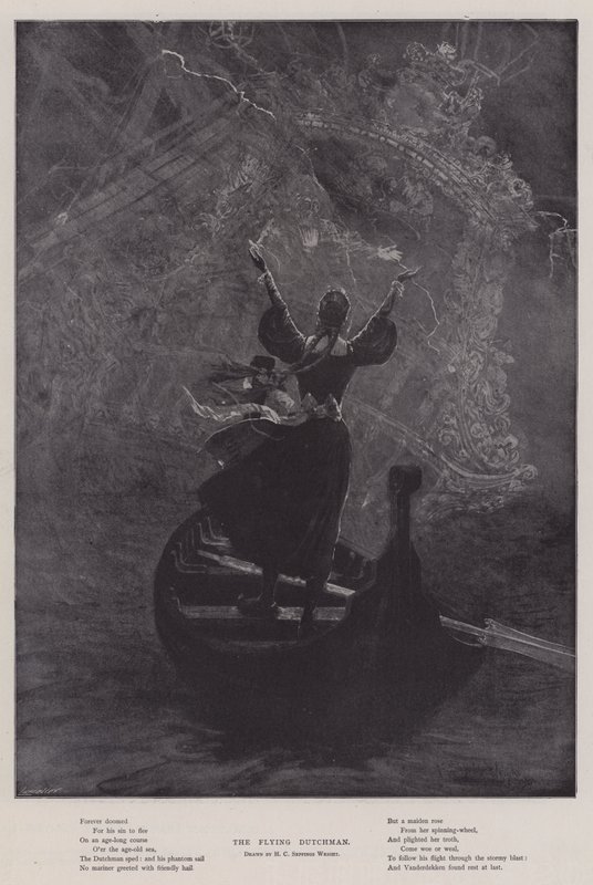 Der Fliegende Holländer von Henry Charles Seppings Wright