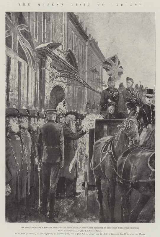 Der Besuch der Königin in Irland von Henry Charles Seppings Wright