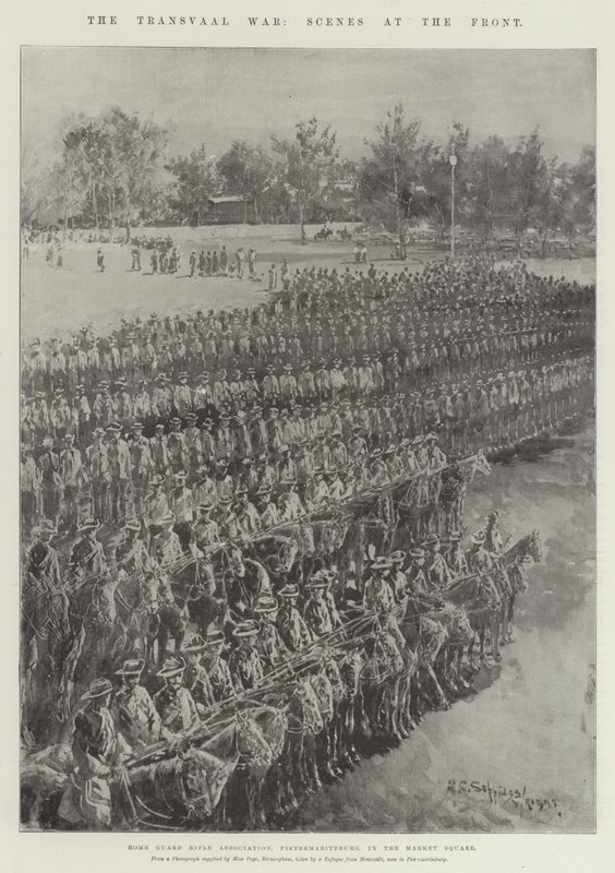Der Transvaal-Krieg, Szenen an der Front von Henry Charles Seppings Wright