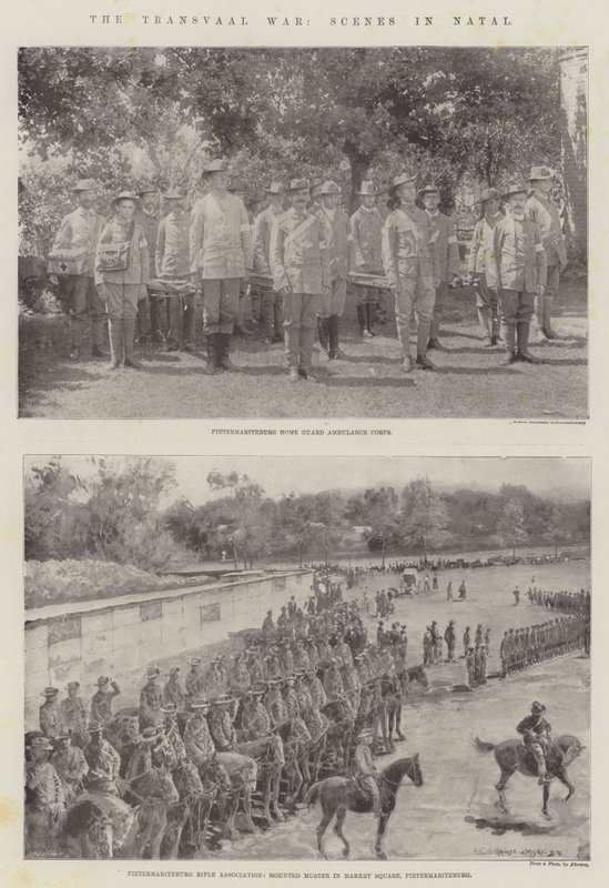Der Transvaal-Krieg, Szenen in Natal von Henry Charles Seppings Wright