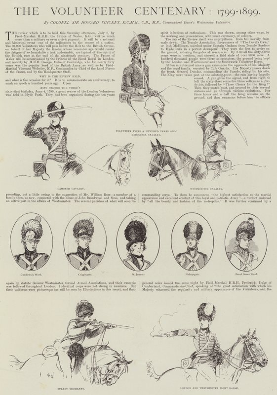 Das Freiwilligen-Jubiläum, 1799-1899 von Henry Charles Seppings Wright