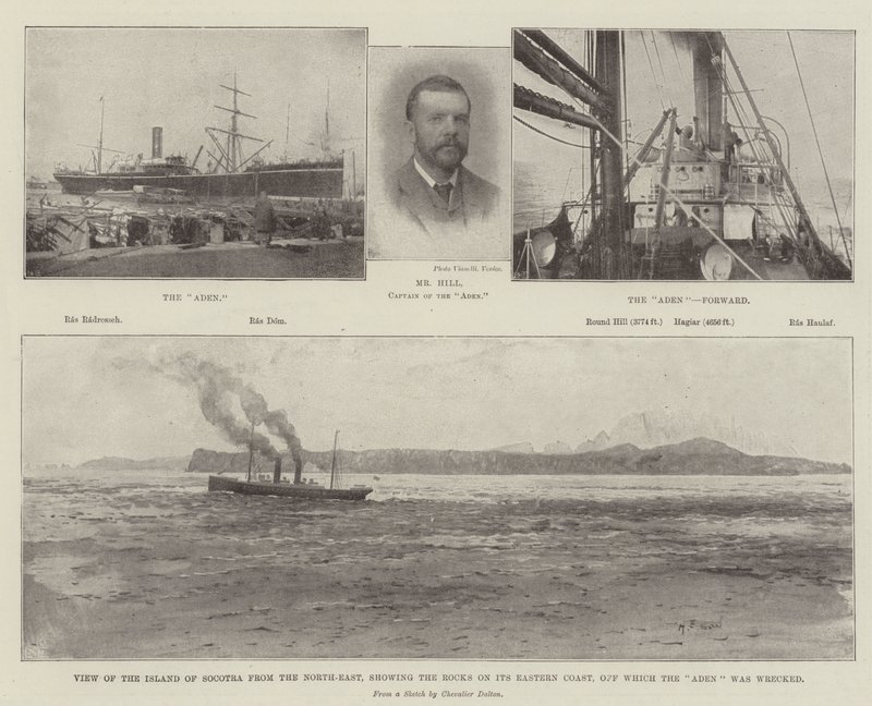Das Wrack der Aden von Henry Charles Seppings Wright