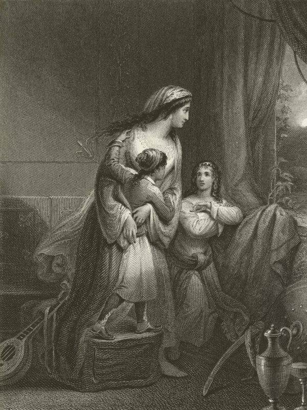 Die griechische Mutter von Edward Henry Corbould