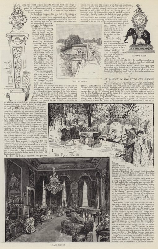 Blenheim Palace illustriert von Henry Edward Tidmarsh