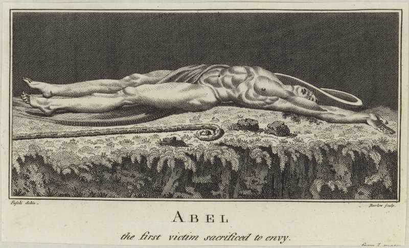 Abel, das erste Opfer des Neides von Johann Heinrich Füssli