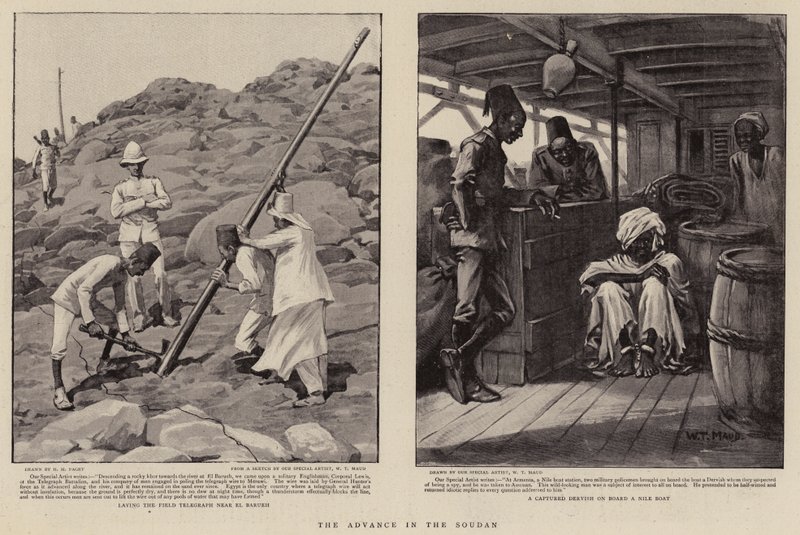 Der Vormarsch im Sudan von Henry Marriott Paget