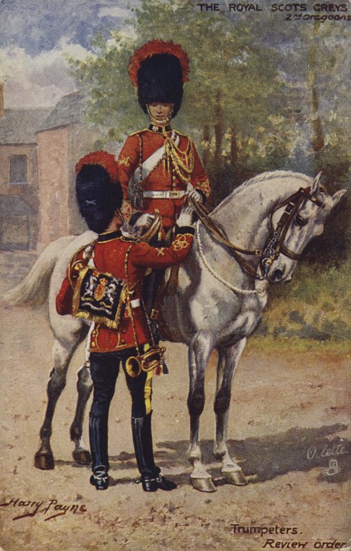 Die Royal Scots Greys von Henry Payne