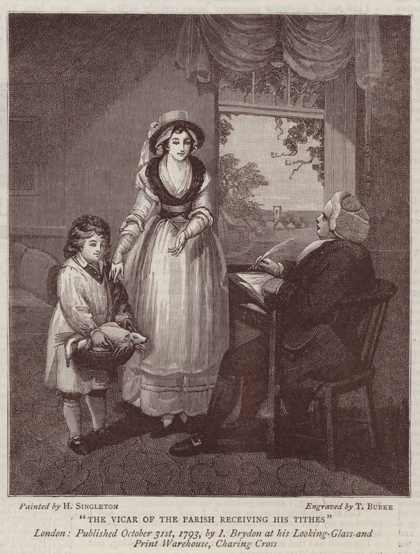 Kleidung, Sitten und Kunst im letzten Jahrhundert von Henry Singleton