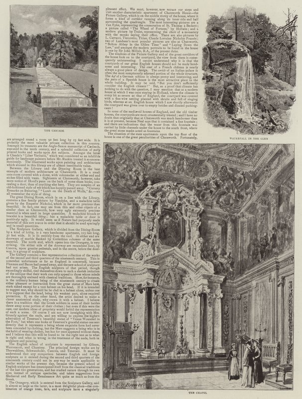 Chatsworth von Henry William Brewer